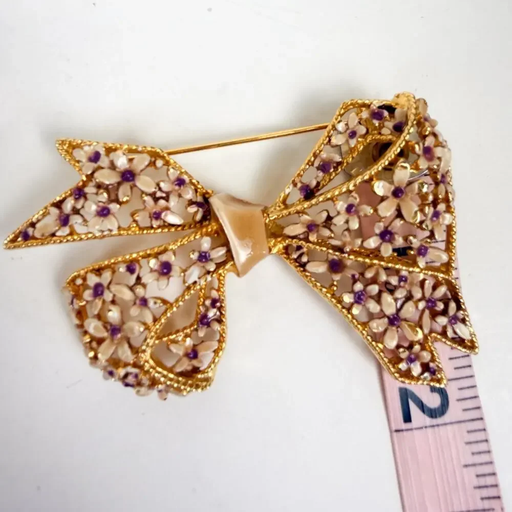 Vintage gold tone